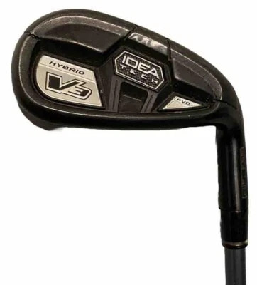Adams Idea Tech V3 Hybrid Gap Wedge Iron Brassara 60g Flex-R Graphite Shaft - Image 1 of 4