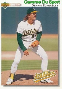 331 DENNIS ECKERSLEY OAKLAND ATHLETICS BASEBALL CARD UPPER DECK 1992 - Bild 1 von 1