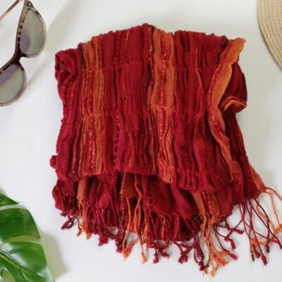 Venom Women's Stripe Crinkle Scarf Multi Color - Image 1 of 4