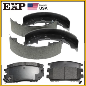 Front Ceramic Pads and Rear Brake Shoes for 93-02 Mercury Villager Nissan Quest - Picture 1 of 1