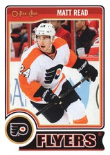 2014-15 O-Pee-Chee Flyers Hockey Card #98 Matt Read