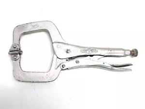 VTG PETERSEN DEWITT VISE GRIP 11” LOCKING C-CLAMP PLIERS w/ PADS, 11SP, USA - Picture 1 of 5