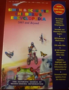 Software PC Simon & Schuster Children's Encyclopedia 2003 and Beyond NEW Box - Picture 1 of 3