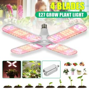 E27 240W LED Pflanzenlampe UV IR Full Spectrum Grow Light Lamp Wachsen Licht W