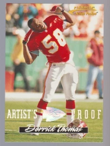 DERRICK THOMAS Chiefs 1996 Pinnacle Action Packed ARTIST'S PROOF #10 SP SSP Bama - Picture 1 of 1