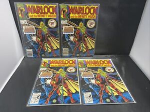 Warlock and the Infinity Watch #1 Newsstand (1992, Marvel Comics) Lot Of 4 Books