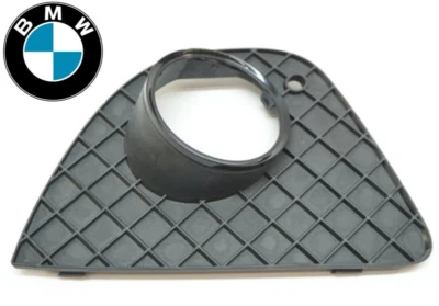 保险杠盖雾灯装饰 RT 黑色适用于宝马 E46 2003 - 2006 — 第 1/2 张图片