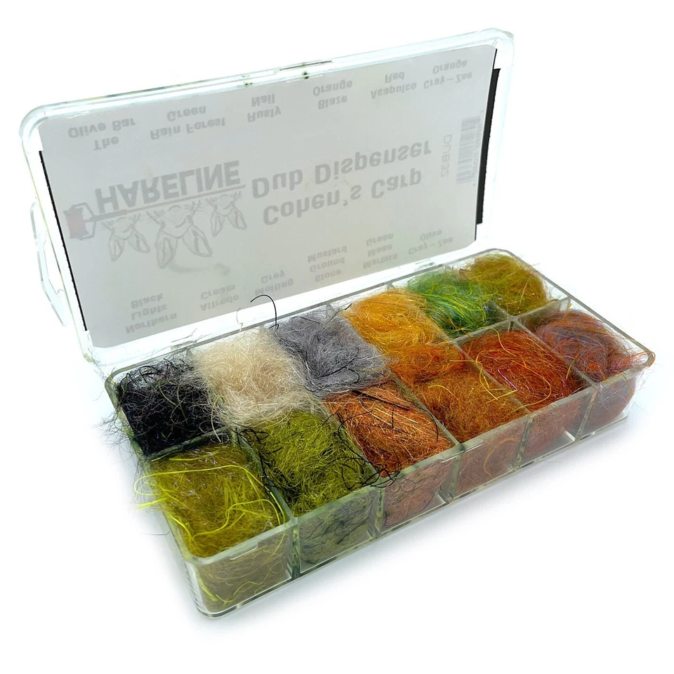 Hareline Dubbin Cohen's Carp Dub Dubbing Dispenser Fly Tying Nr