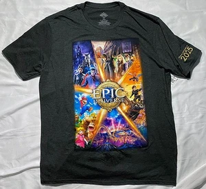 Universal Studios EPIC UNIVERSE 2025 Grand Opening ADULT 2XL 2X-Large T-shirt - Bild 1 von 2