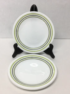 LOT DE 3 - CORNING CORELLE - CROQUIS DE JARDIN - 6 ASSIETTES LATÉRALES DESSERT PAIN 3/4" - Photo 1/11