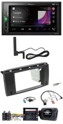 Pioneer MP3 DAB Lenkrad 2DIN Bluetooth Autoradio für Mercedes SLK 08-11 R171 - Bild 1 von 4