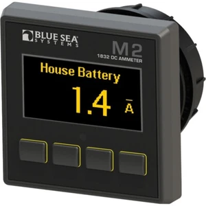 Blue Sea 1832 M2 DC Ammeter OLED Display Marine 2 Circuit Current Monitor - Bild 1 von 3