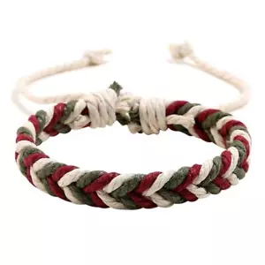 DIY Braided Bracelets Handmade Hemp Rope for Party Wedding Travel (Style 2) - Imagen 1 de 10