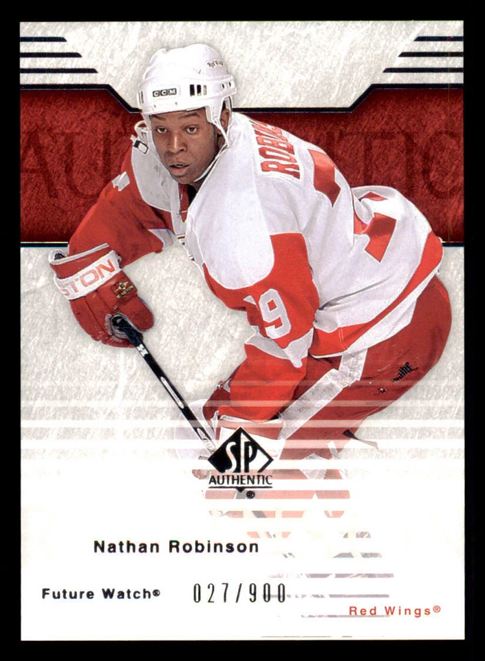 2003-04 SP Authentic #106 Nathan Robinson RC /900 (ref 239739) - Image 1 of 2