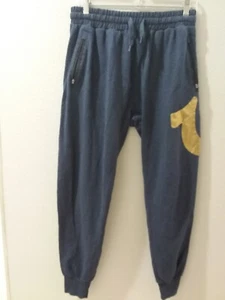 True Religion Damen Jogginghose Sweatpants Loungewear Gr. Medium grau gold Logo - Bild 1 von 8