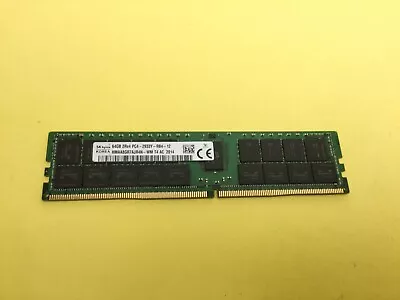 Hynix 64GB(1X64GB) 2RX4 PC4-2933Y DDR4 Server Memory HMAA8GR7AJR4N-WM - Image 1 of 4