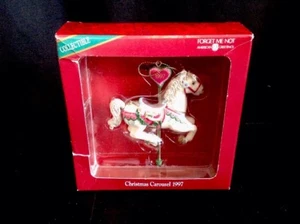 Adorno de caballo American Greetings carrusel de Navidad 1997 - Imagen 1 de 3