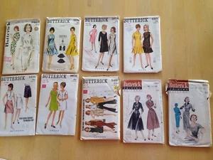 Vintage 50er 60er Jahre Butterick Schnittmuster Schnitt, wählen Sie Ihren Stil - Bild 1 von 13