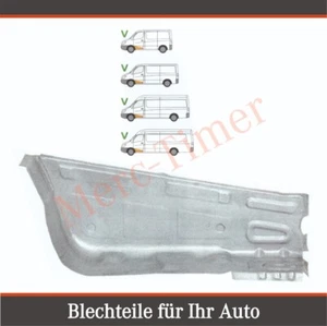 Escalón de puerta chapa de reparación Volkswagen Crafter 2005-2017 umbral de puerta izquierda - Imagen 1 de 4