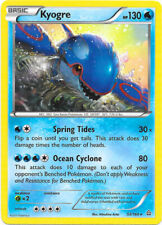 1x Kyogre - 53/160 - Cracked Ice Holo Ocean's Core Theme Deck Exclusive Heavily 