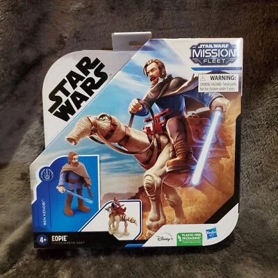 Star Wars Mission Fleet "Ben Obi Wan Kenobi Eopie" Figures Tatooine Trek - Image 1 of 4