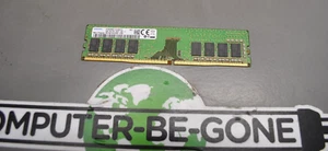 SAMSUNG 8GB 1RX8 PC4-2400T-UA2-11 NON-ECC 854913-001 M378A1K43CB2-CRC FREE SHIP - Afbeelding 1 van 2
