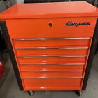 Snap On Tools 32" Roll Cart 6 Drawer Electric Orange