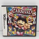 Carnival Games (Nintendo Ds, 2008) All Original Packaging Case Game Insructions