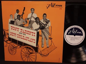 TONY PARENTi & HiS NEW ORLEANiANS 1958 ViNYL LP RECORD ALBUM JAZZOLOGY LABEL J-1 - Picture 1 of 4