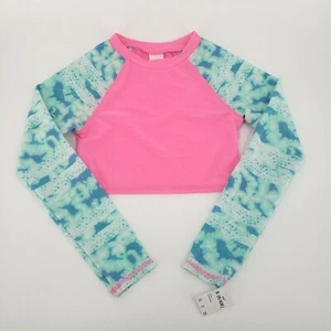 More than Magic Girls Long Sleeve Crop Rash Guard Size Small (6/6X) - Picture 1 of 3