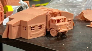 3d Printed Kit 1/72 Wwii Soviet Gaz66 Mobile Field Hospital Unpainted Kit - Picture 1 of 7