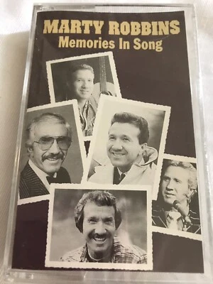 Marty Robbins Memories In Song-New Sealed Cassette - Image 1 of 2