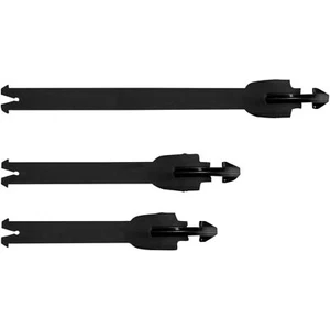 Alpinestars Buckles Ratchet Straps Tech 1 Tech 3 Black Set of 3 25LOT1 - Picture 1 of 1