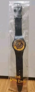 Orologio musicale vintage Disney Lion King Broadway unisex tono oro nero NUOVO - Foto 1 di 5