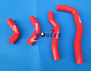 FOR Honda CRF450X CRF 450 X 2005-2014 2007 2008 2009 2110 radiator hose RED