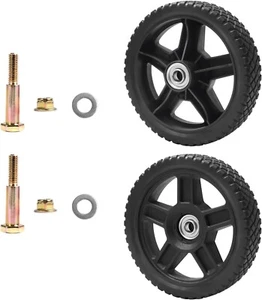 Lawn Mower Wheels 6 inch Wheels for Push Mower (Set of 2) Wheel kits - Picture 1 of 7
