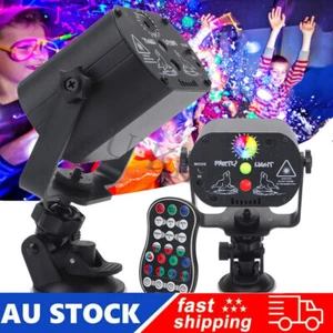 960 Patterns LED Laser Stage Lighting RGB Party Club DJ Disco Sound Activated AU - Picture 1 of 18