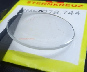 Replacement Domed Mineral crystal 27.8mm diameter 1.6mm edge. - Picture 1 of 2
