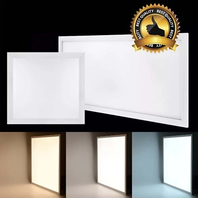 42W 600x600mm / 84W 600x1200mm Surface Mounted White Frame LED Flat Panel Light - Image 1 of 4