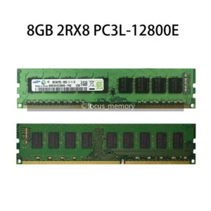 Samsung 8 GB 16 GB 32 GBP PC3L-12800E DDR3-1600Mhz 240pin ECC sin búfer UDIMM RAM - Imagen 1 de 9