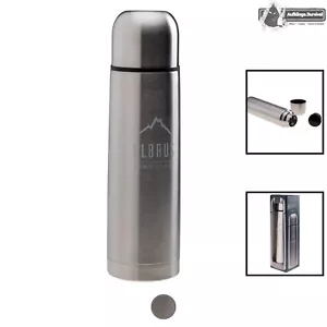 Caraffa isolante bottiglia termica Elbrus 0,5/0,7/1 L bottiglia isolante acciaio inox sottovuoto - Foto 1 di 10