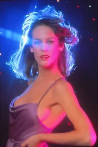 JAMIE LEE CURTIS - BALLO SERA - SCIVOLO PUBBLICITARIO - Foto 1 di 1