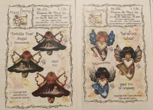 Set of 2 Tole Painting Packets:  Angel Ornaments from Jamie Mills-Price - Picture 1 of 5