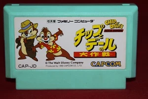 Chip 'n Dale Rescue Rangers (Nintendo Famicom, 1990) Authentic Game Cartridge. - Picture 1 of 2