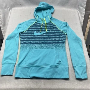 Nike Womens Small Therma Fit All Time Mezzo Stripe Print Sweatshirt Hoodie - Picture 1 of 13