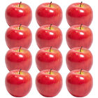  12 Pcs Simulierte Obstverzierungen Schaum Emuliertes Fruchtmodell Äpfel Modelle