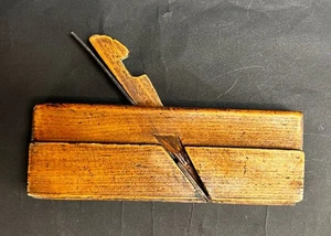 Antiker Holz Seitenformhobel 9-1/2 Zoll - Bild 1 von 9