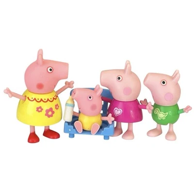 GC 4 Primos: Raro 2.68" Primo Chloe y 1.38" Bebé Alexander + 2.2” Peppa George Foto 1 de 4