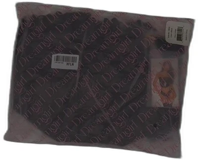 Bustier y tanga recortados negros Dreamgirl para mujer, L Foto 1 de 4