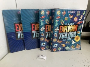 Art Explosion 75 000 zdjęć vol 1 i 2 z dyskami, obudowa dysku PŁYTY NIE TESTOWANE - Zdjęcie 1 z 24